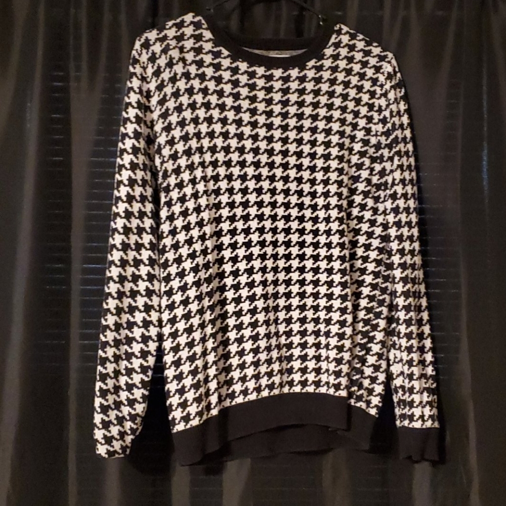 Houndstooth Sweater